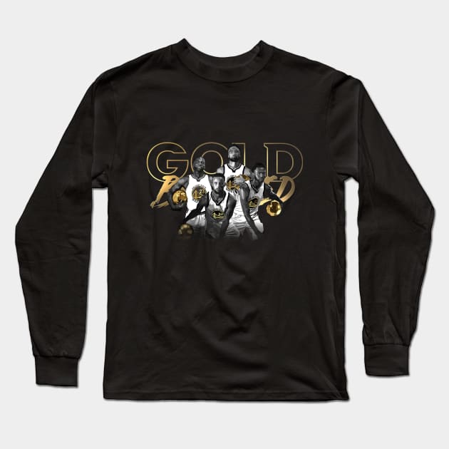 Gold Blooded GSW Long Sleeve T-Shirt by awangwidyatama